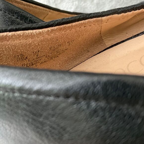 Franco Sarto Career, Office Pumps Women Size 10M Leather Black Block heels. - Picture 10 of 11